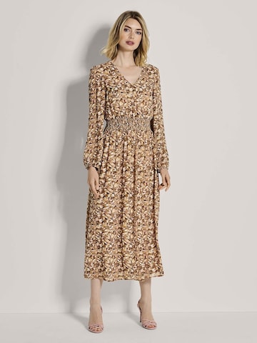 Robe MADELEINE en beige : devant