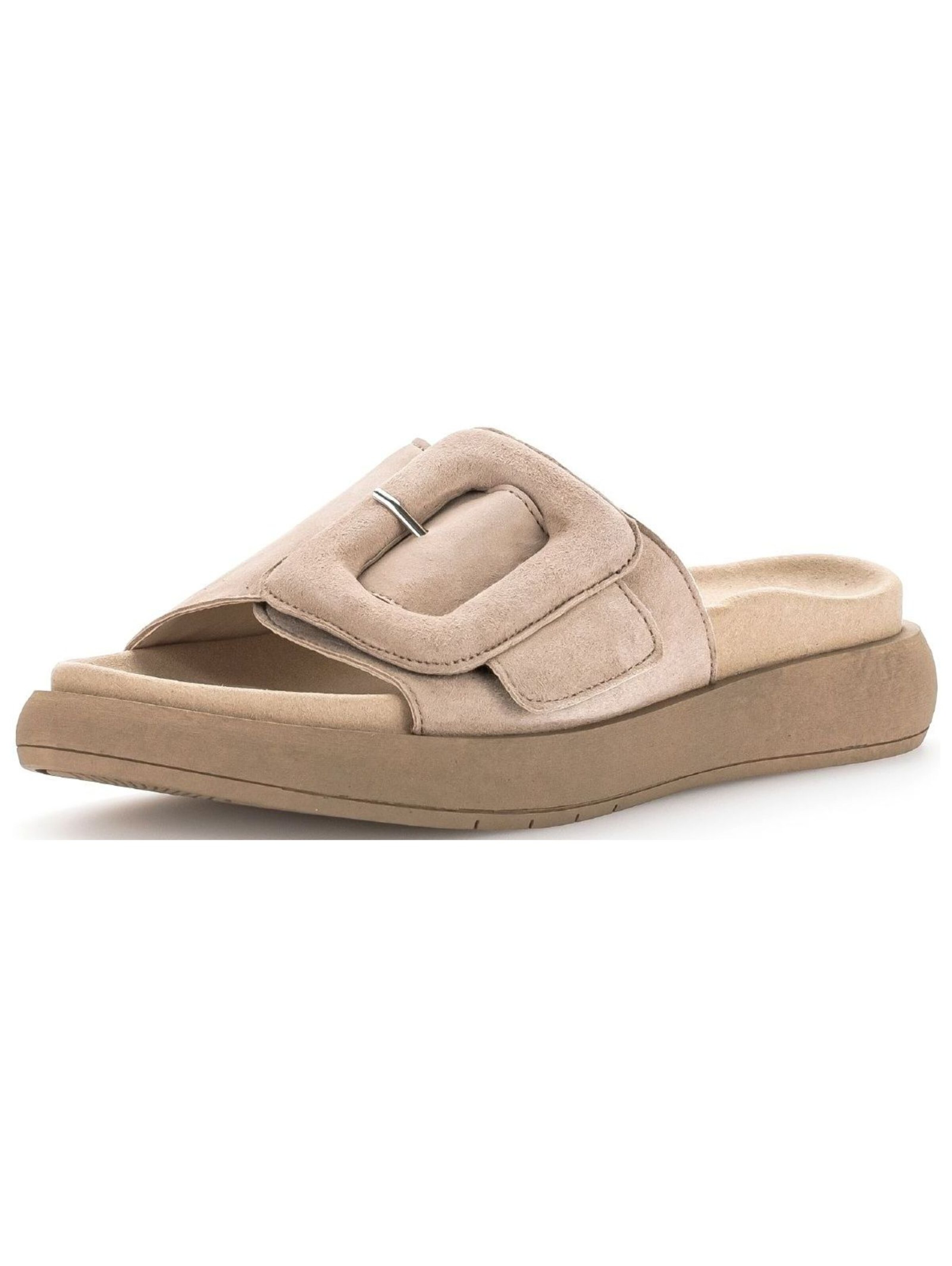 Mule GABOR en beige : devant