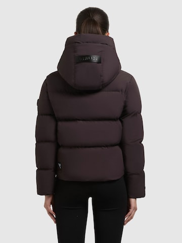 khujo Winter jacket 'Enits' in Purple