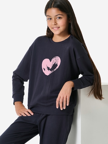 SCHIESSER - Pijama 'Nightwear' en azul
