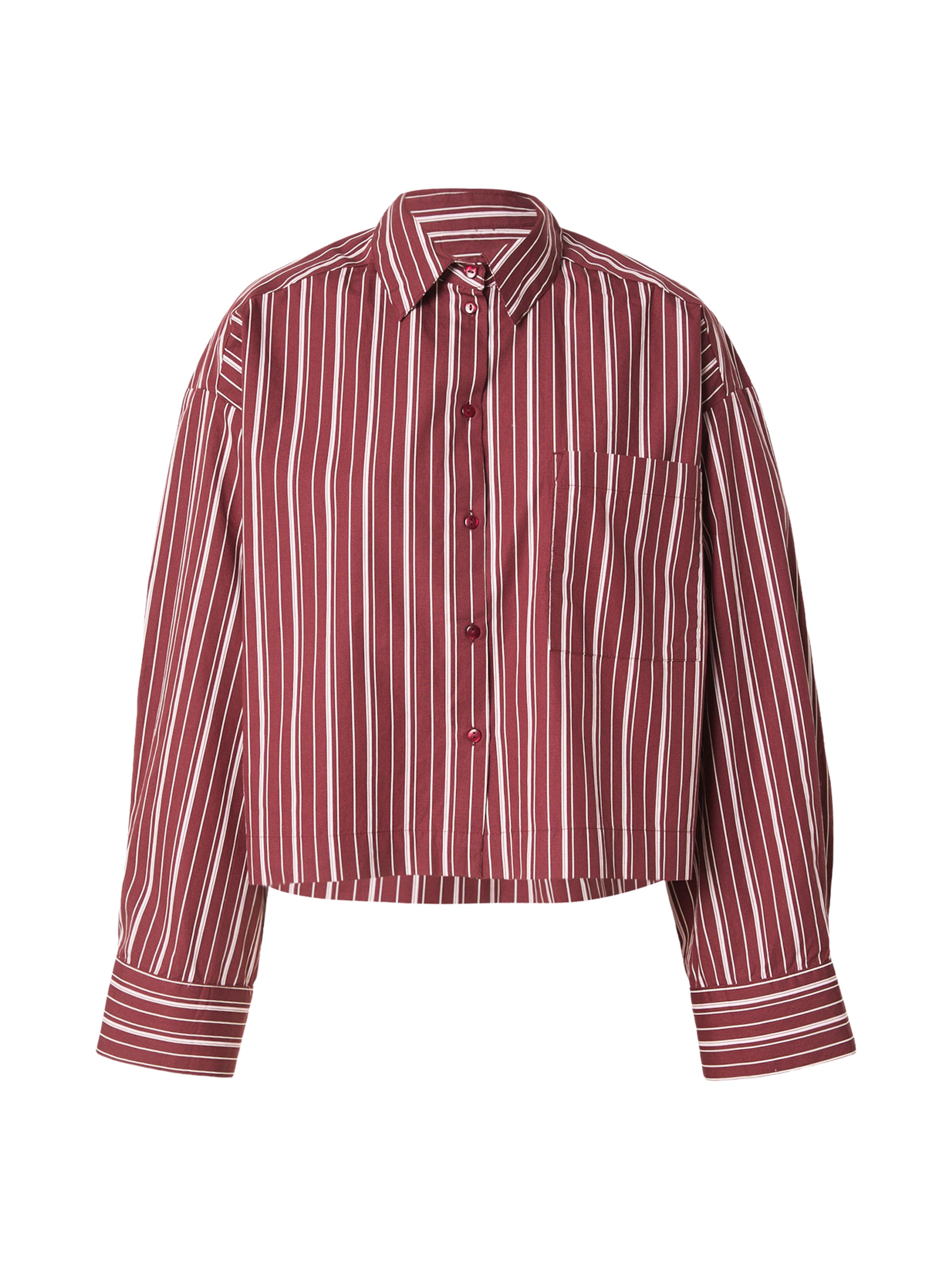 SELECTED Bluse 'SLFASTHA' in Rot: Vorderseite