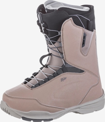 NITRO Snowboard Boots 'Scala TLS' in Beige: front