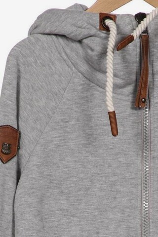 naketano Sweatshirt & Zip-Up Hoodie in M in Grey