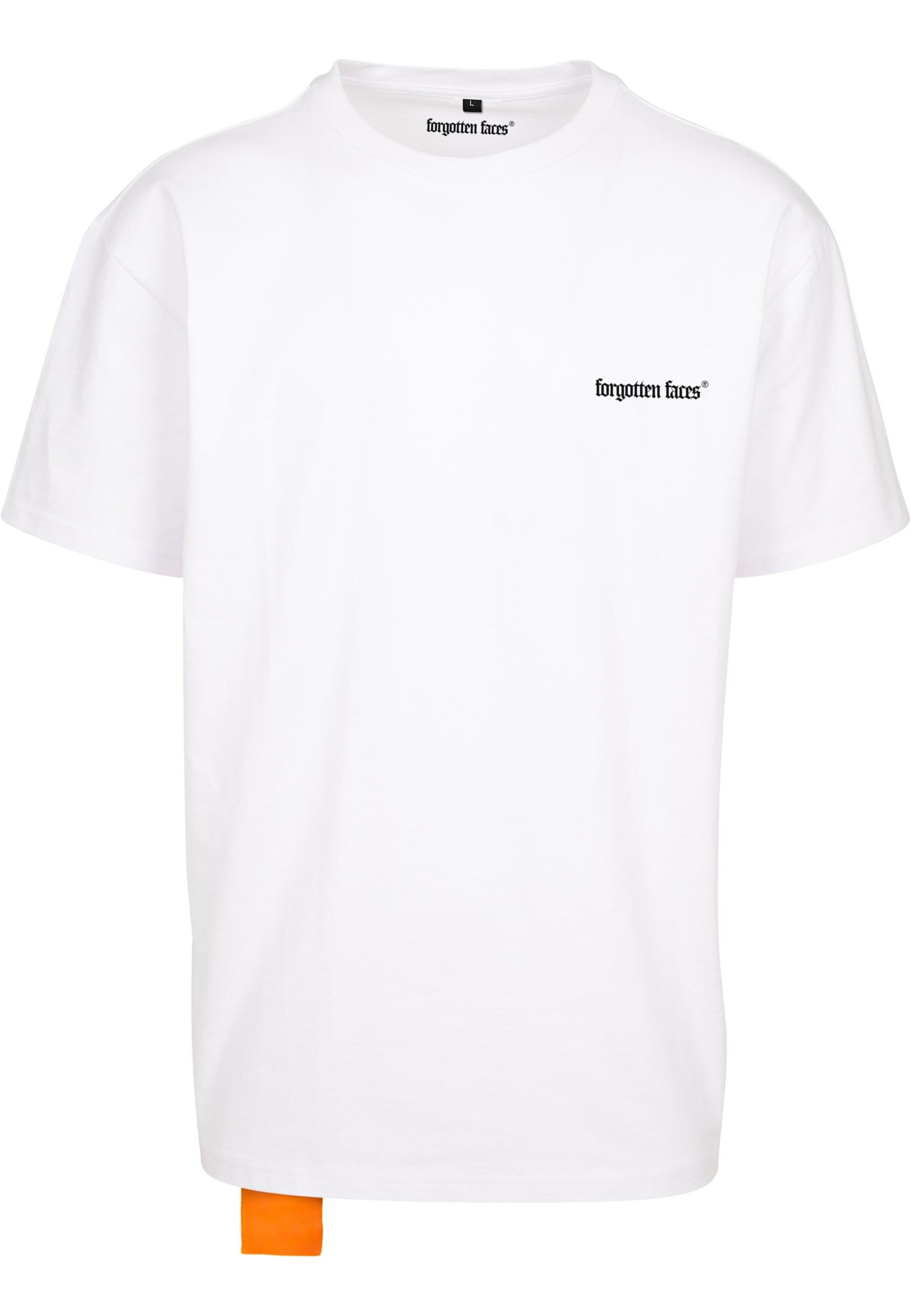 balts Forgotten Faces T-Krekls 'Athena': no priekšpuses