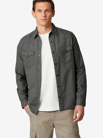 Next - Ajuste regular Camisa en gris: frente