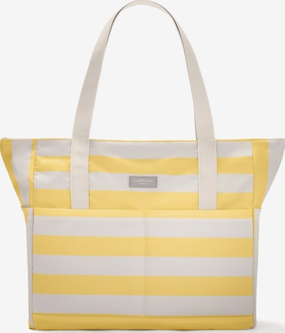 LARKSON Strandtasche 'Linn' in Einheitsgröße in creme / gelb, Produktansicht