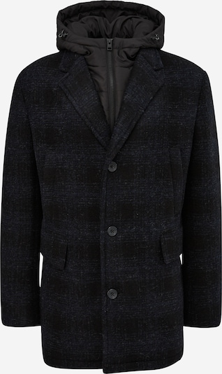 s.Oliver Ανοιξιάτικο και φθινοπωρινό παλτό σε ναυτικό μπλε / μαύρο, Άποψη προϊόντος