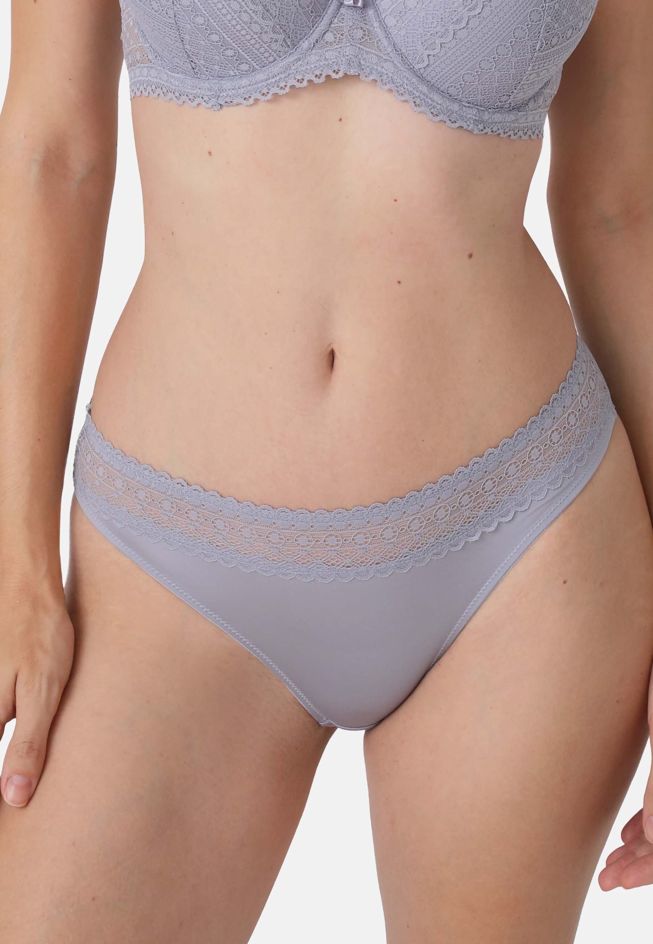 Slip 'Tempting Passion' sassa en gris : devant