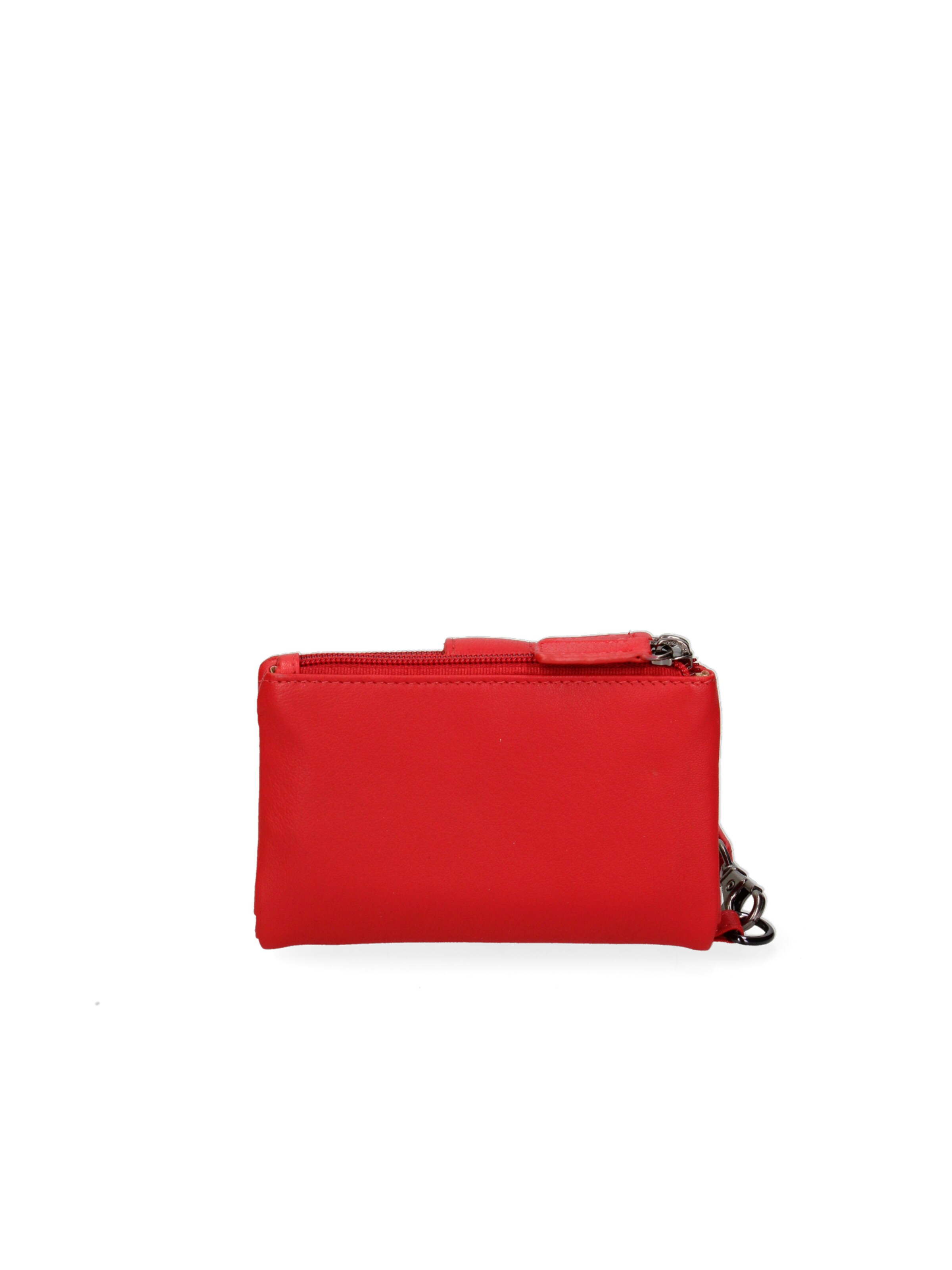 Portamonete di Lancetti in rosso: frontale