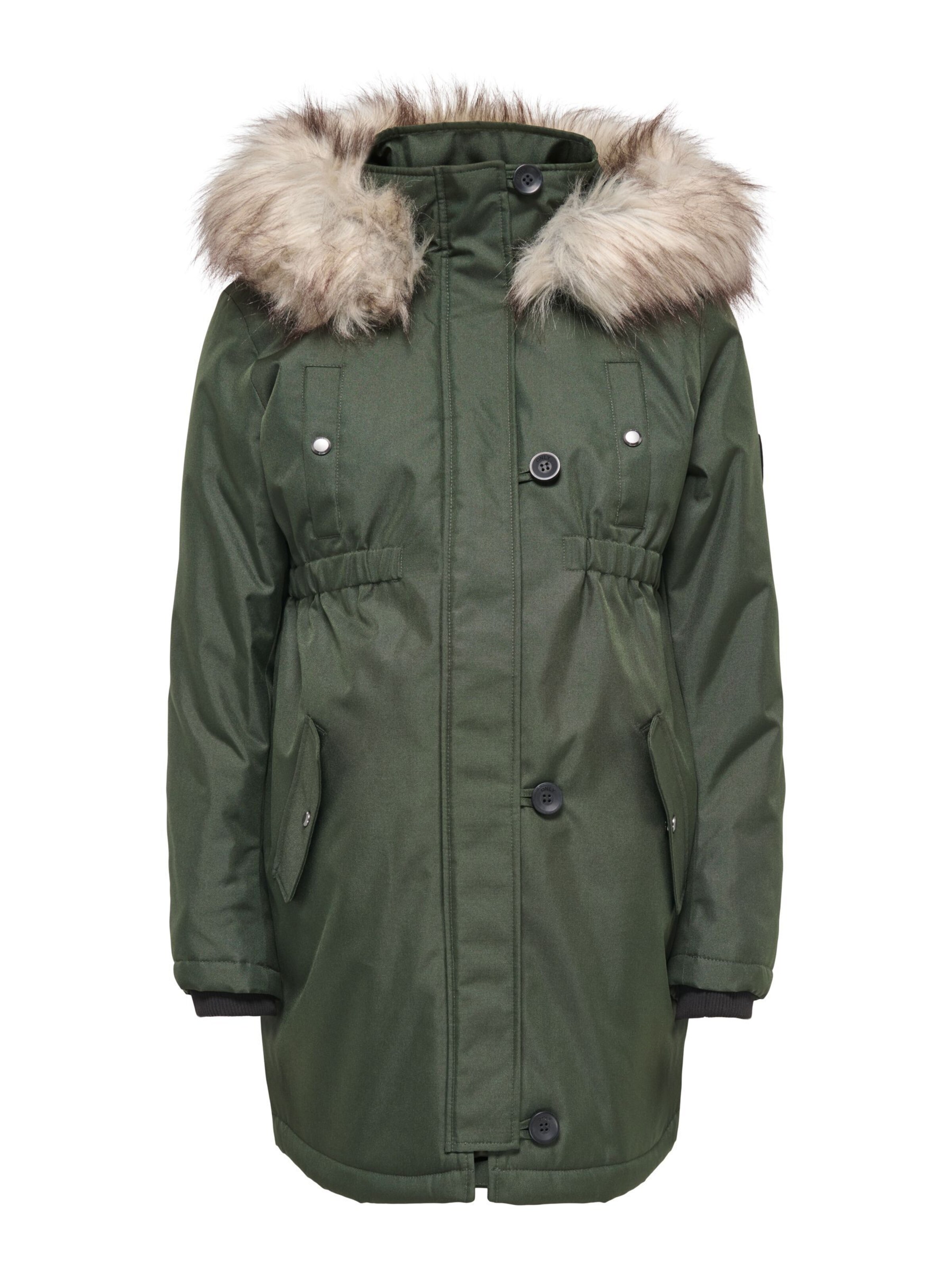 Parka d’hiver 'OLMIris' Only Maternity en vert : devant
