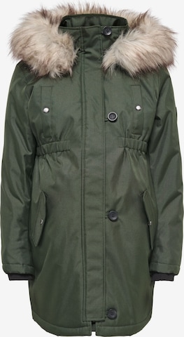 Parka d’hiver 'OLMIris' Only Maternity en vert : devant