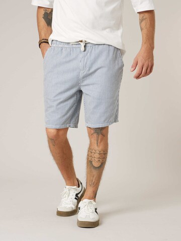 Loosefit Pantalon 'Alonso' Deeluxe en bleu : devant
