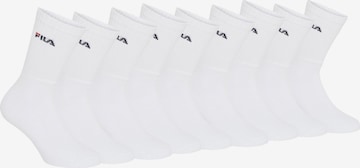 FILA Socks in White: front