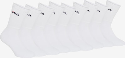 FILA Socken in schwarz / weiß, Produktansicht
