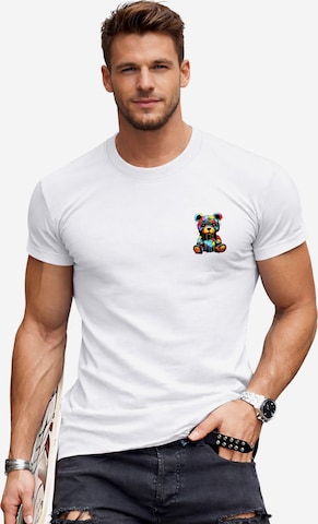 RMK Shirt in Weiß: Vorderseite