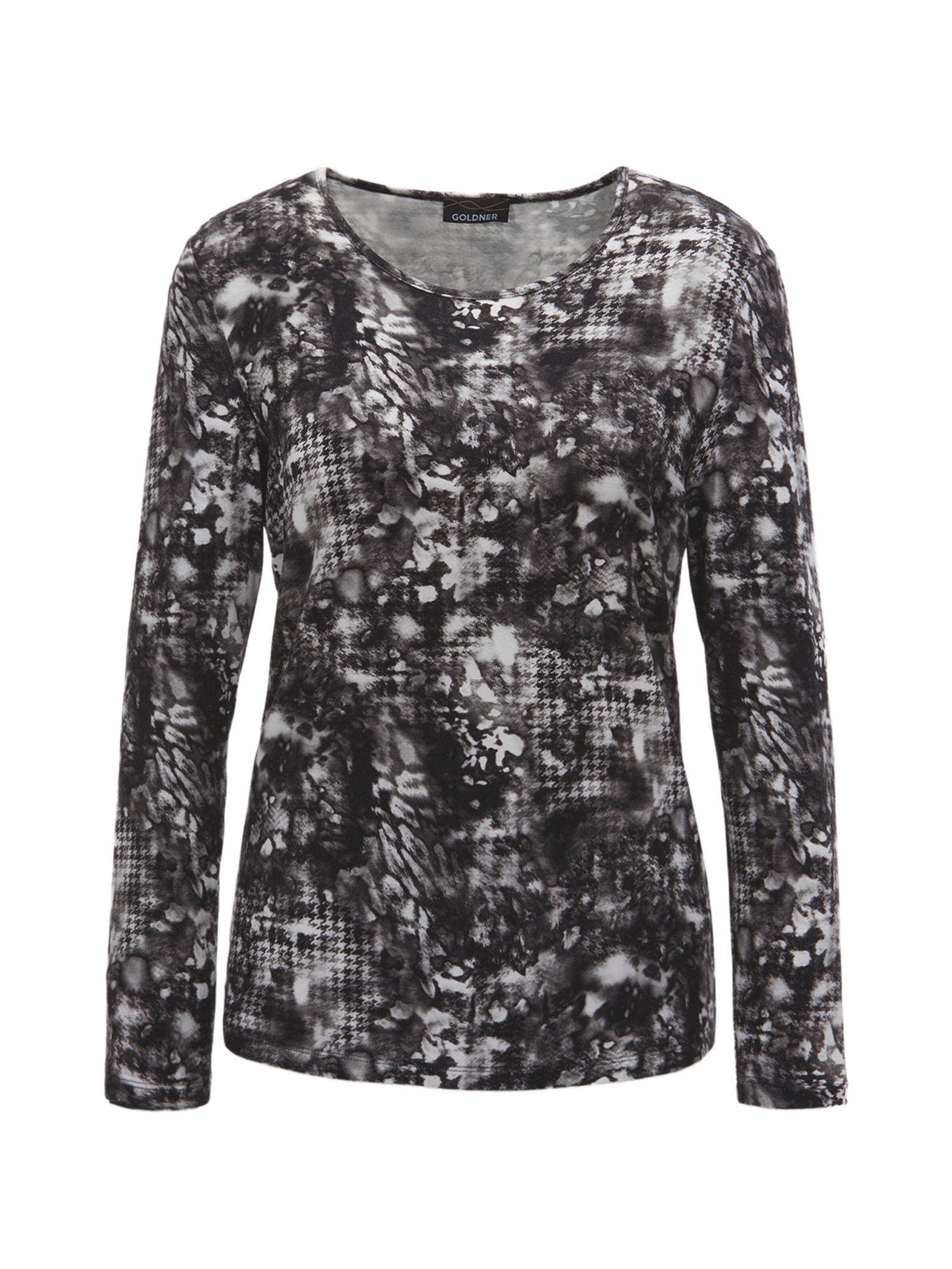 Goldner Shirt in Zwart: voorkant