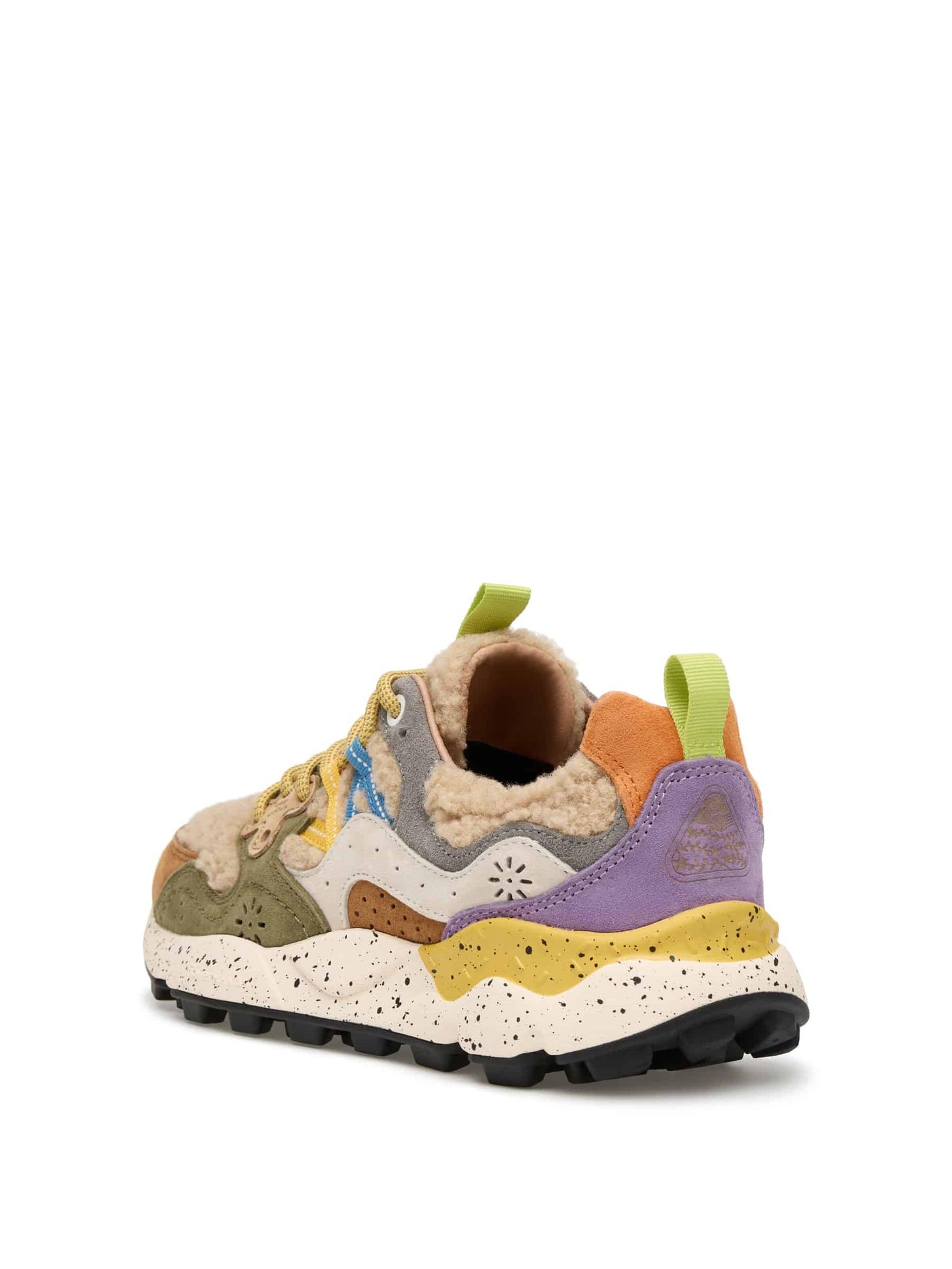 Flower Mountain Sneakers laag 'YAMANO 3 UNI' in Groen