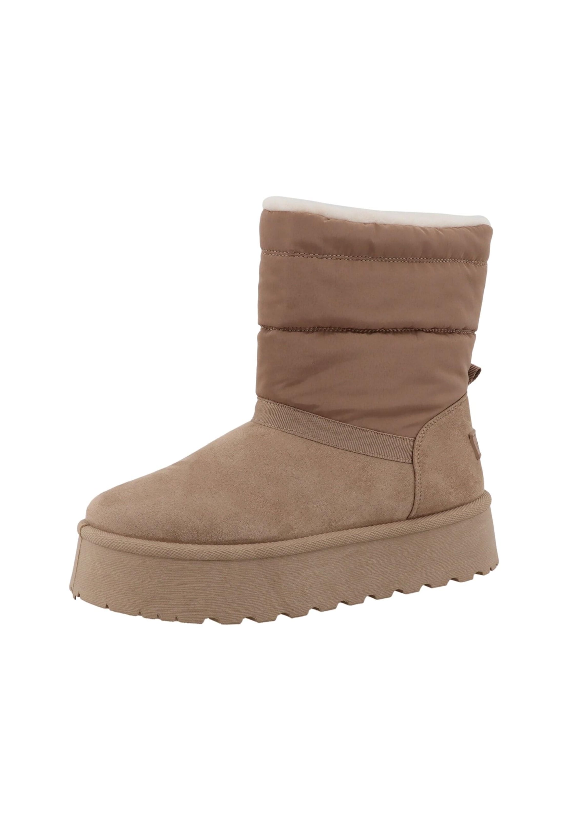 TOM TAILOR - Botas em bege: frente