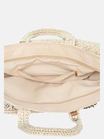Borsa a mano 'Borsa a Mano Donna Carta Chiusura Zip - Kassandra' di Kassandra in beige