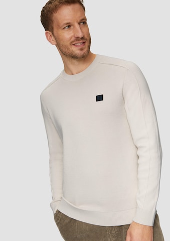 Pull-over s.Oliver en blanc
