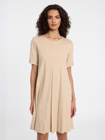 Ana Alcazar Dress 'Dania' in Beige: front