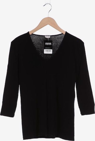 hessnatur Top & Shirt in XXL in Black: front