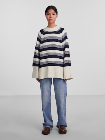 PIECES - Pullover 'FENNA' em bege