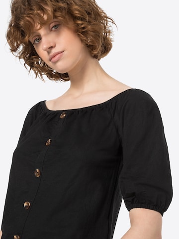 ABOUT YOU Blouse 'Gisa' in Zwart