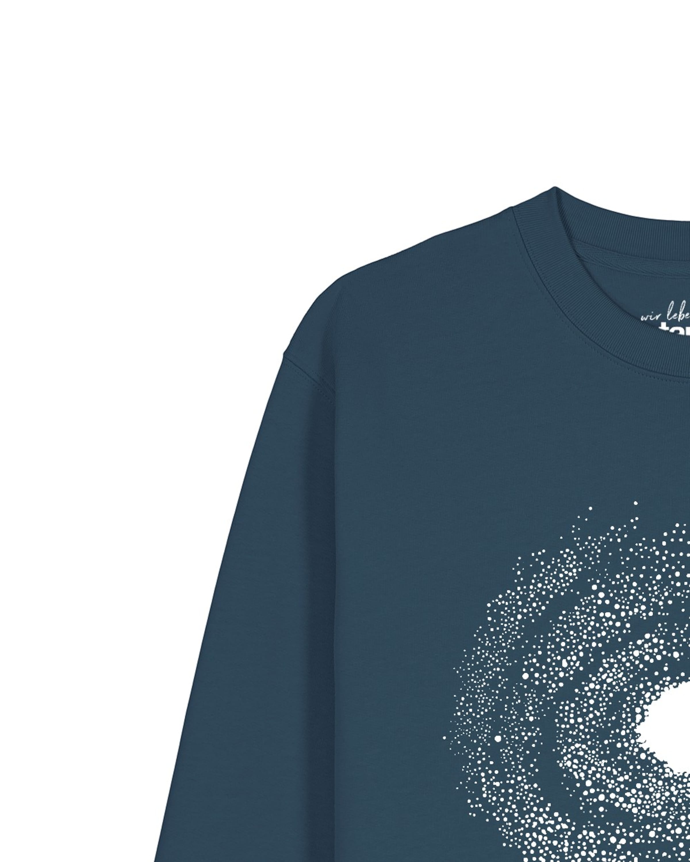 Watapparel Sweatshirt 'Milky Way' in Blauw
