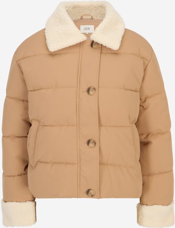 JDY Petite Winter Jacket 'VESLA' in Beige: front