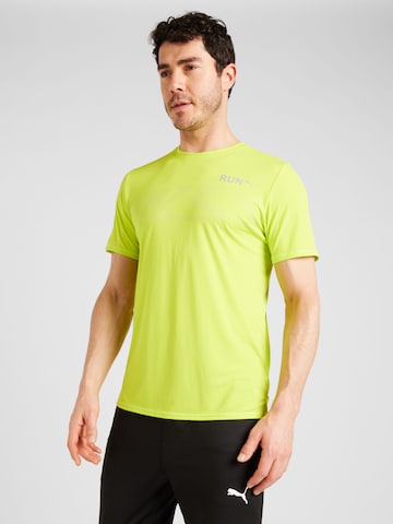 PUMA Functioneel shirt in Groen: voorkant