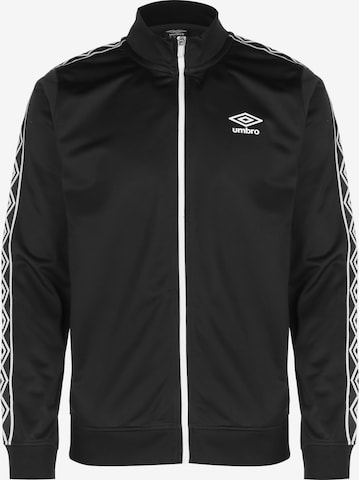 UMBRO Training Jacket in Black: front