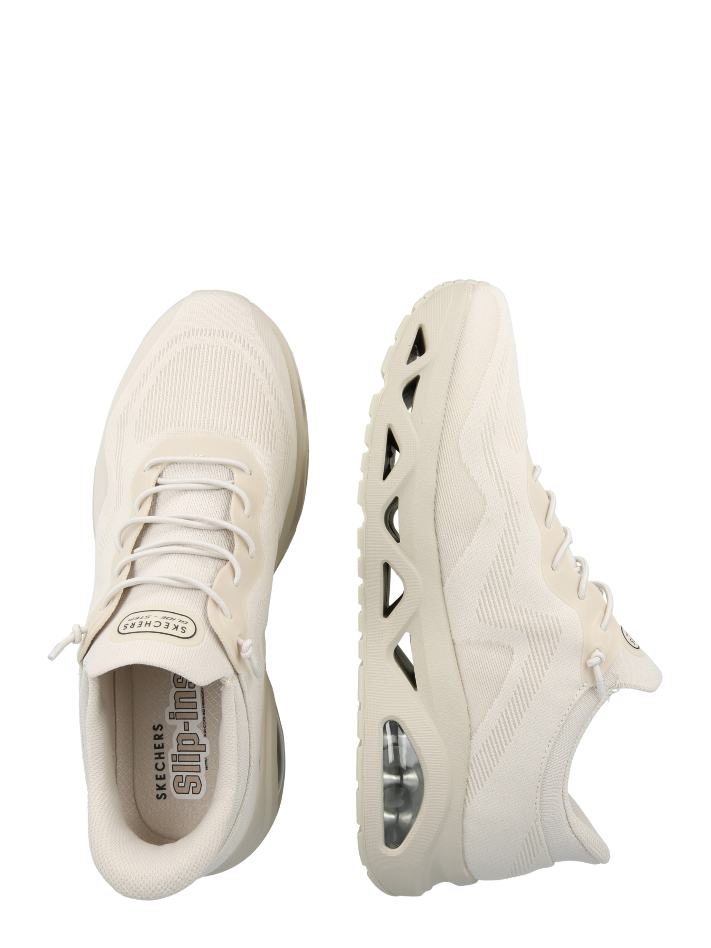 Sneaker low 'UNO GLIDE-STEP-AIR GLIDERS' de la SKECHERS pe alb