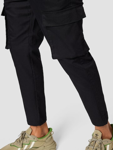 Only & Sons Tapered Cargo Pants 'Rod' in Black