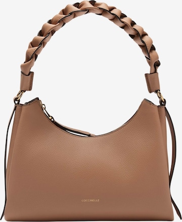 Coccinelle - Bolso de hombro 'COCCINELLE DOUBLE BOHEME' en marrón: frente