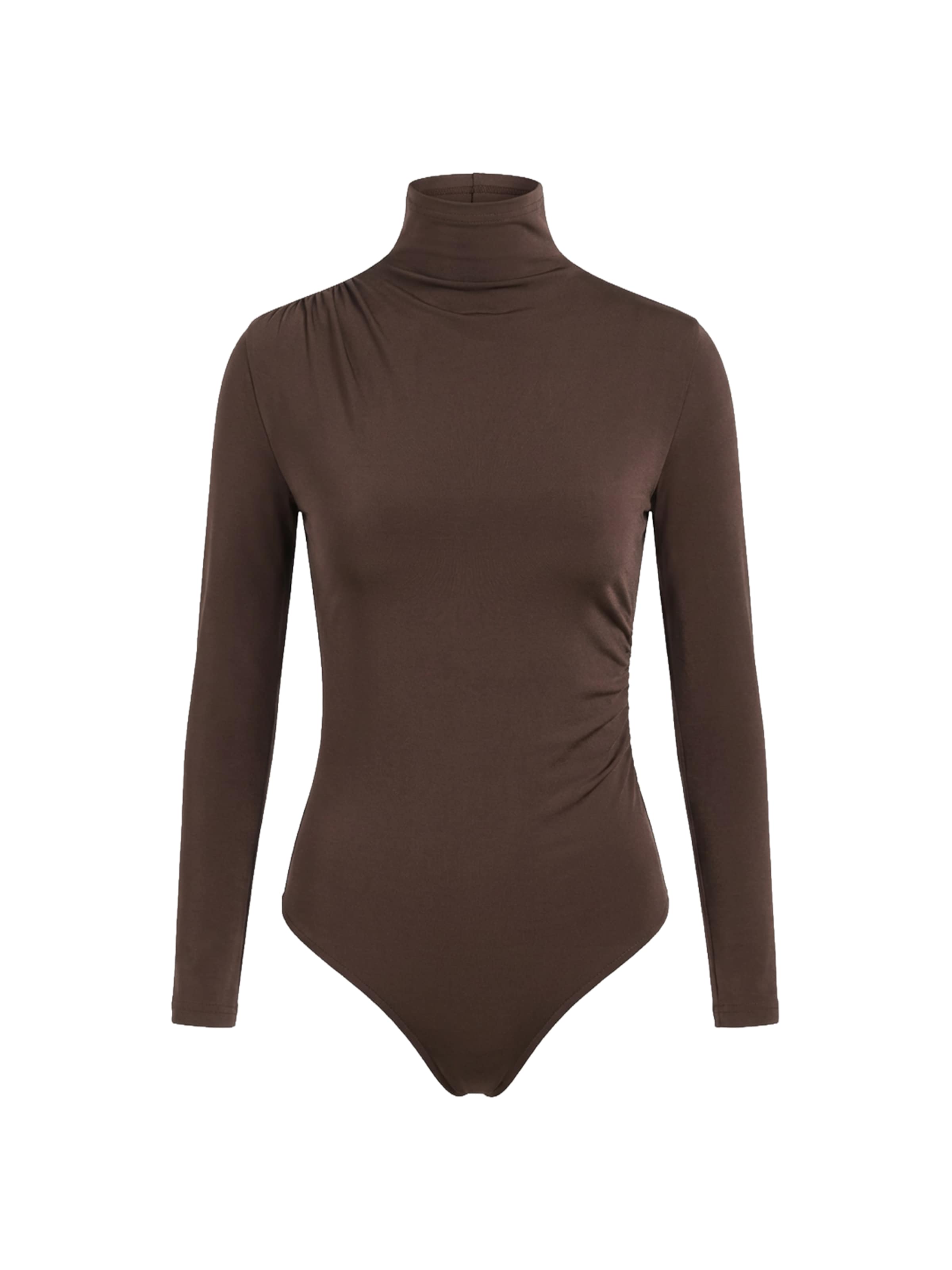studioselect Shirt Bodysuit 'Janine' in Brown: front