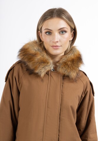 DreiMaster Vintage Winterparka in Beige