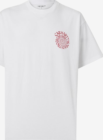 T-Shirt 'Spirals' Carhartt WIP en blanc : devant