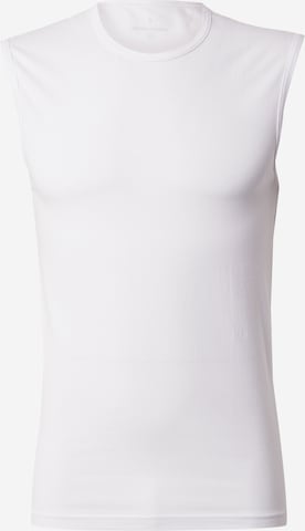 balta SEIDENSTICKER Marškinėliai 'Schwarze Rose': priekis