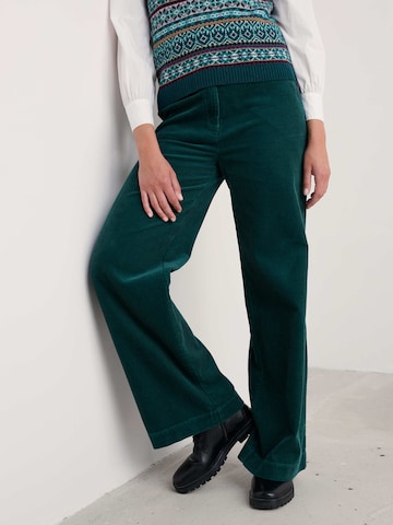 regular Pantaloni di Seasalt Cornwall in verde: frontale
