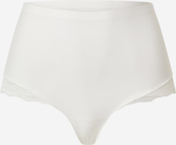 MAGIC Bodyfashion Thong in White: front