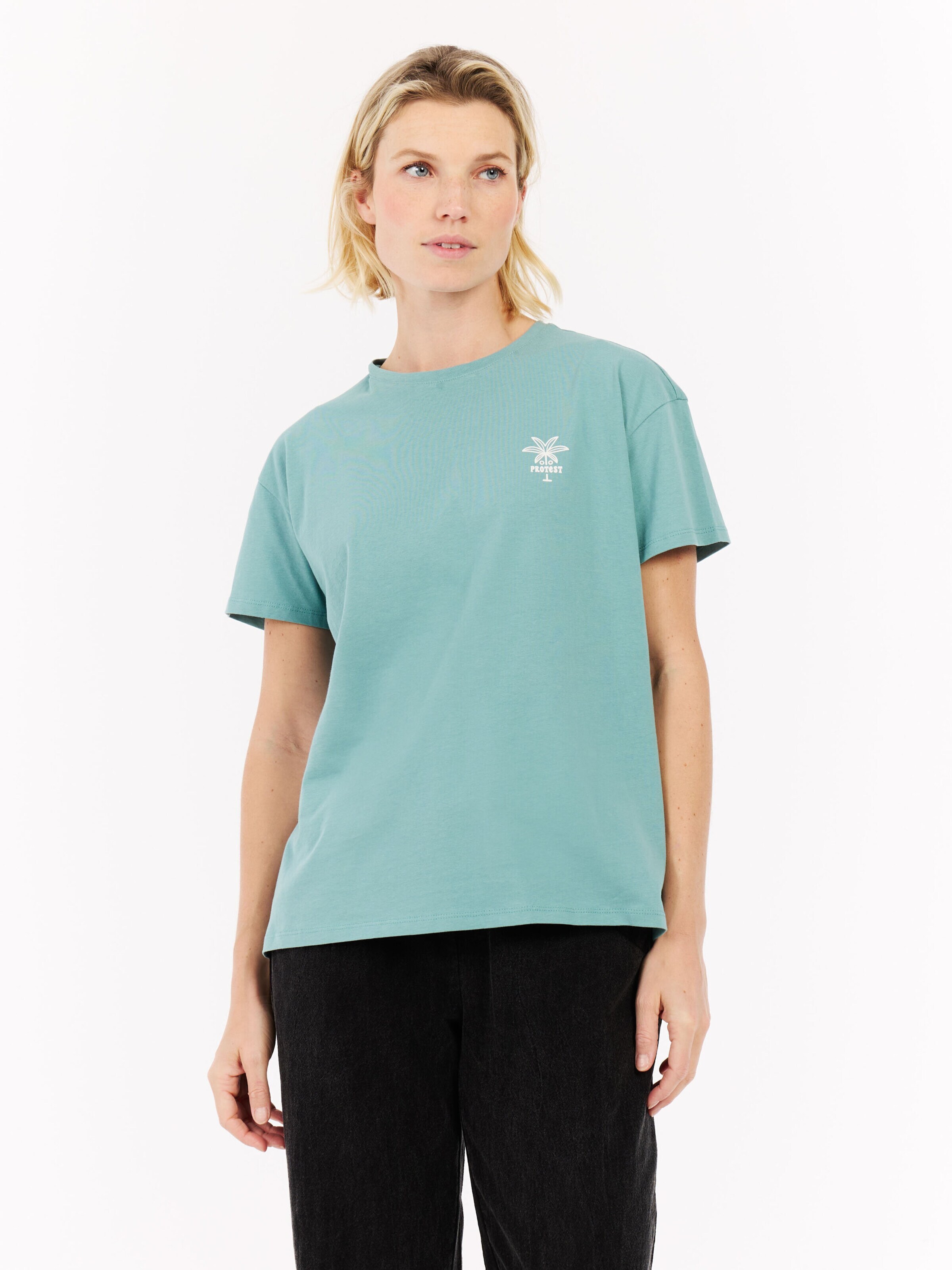 PROTEST Shirt 'PRTKathy'‌‌ in Blau: Vorderseite