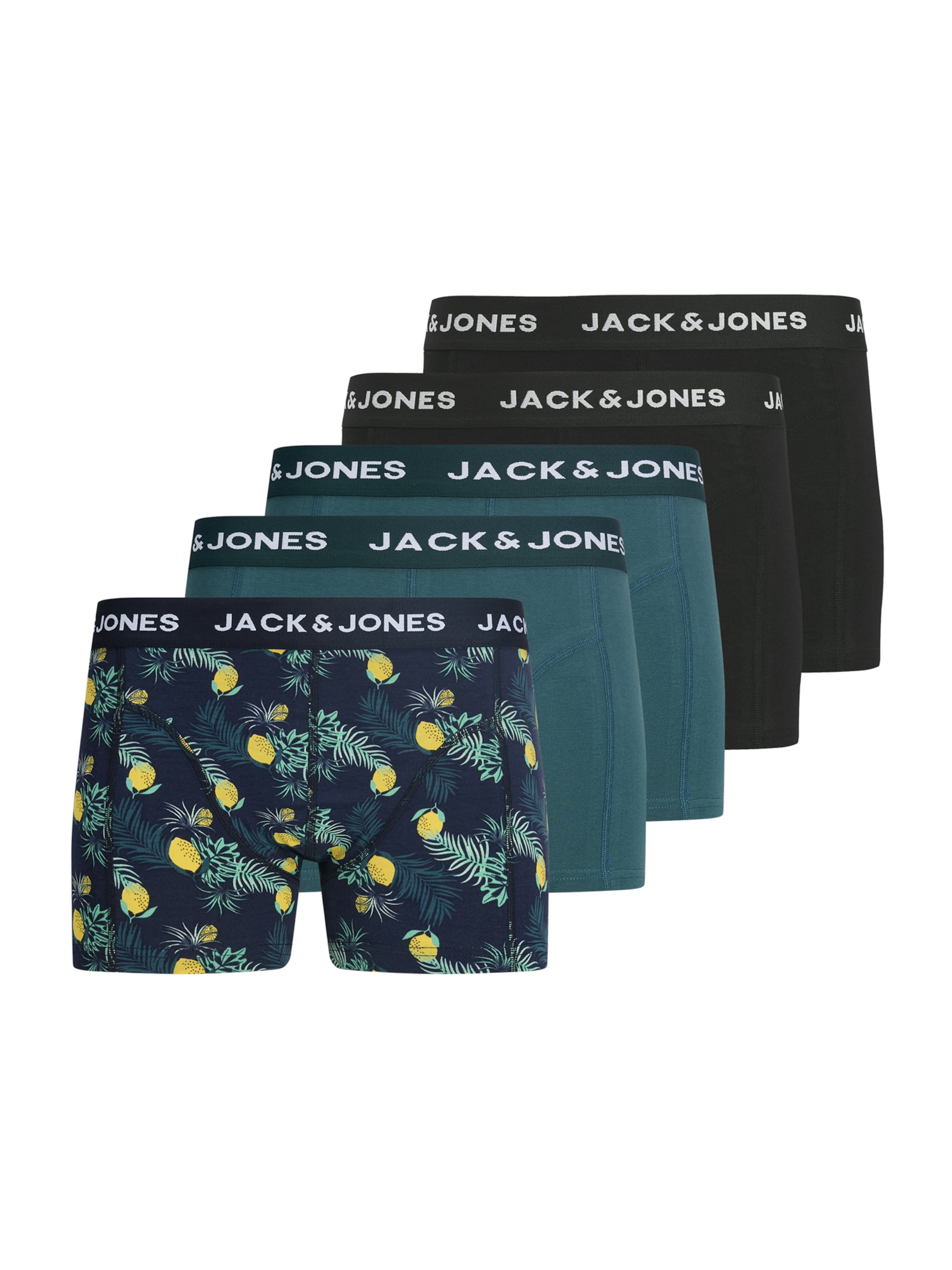 JACK & JONES Boxershorts 'JACJAKE' in Schwarz: Vorderseite