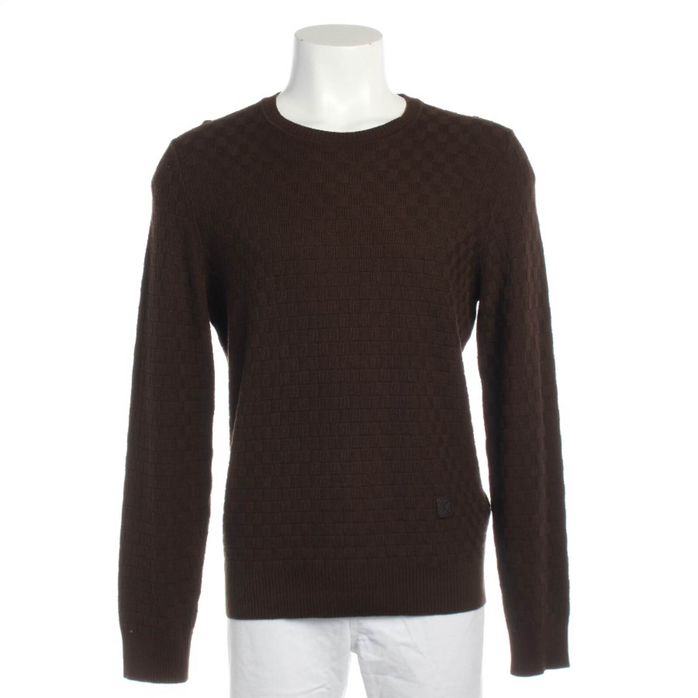 Louis Vuitton Sweater & Cardigan in S in Brown: front