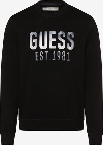 GUESS Sweatshirt ' ' in Black: front