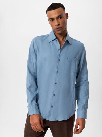 Antioch Regular fit Overhemd in Blauw