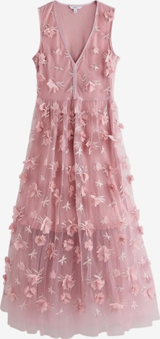 Next - Vestido de gala en rosa: frente