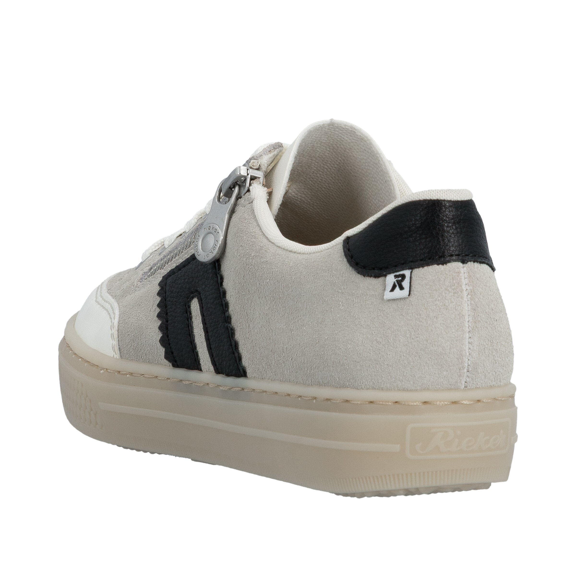 Baskets basses Rieker en gris