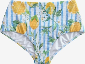 Slip costum de baie de la Next pe albastru: față