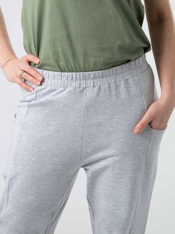 LEAFLETIC Regular Trousers 'Leafletic Women’s Trouser' in Grey